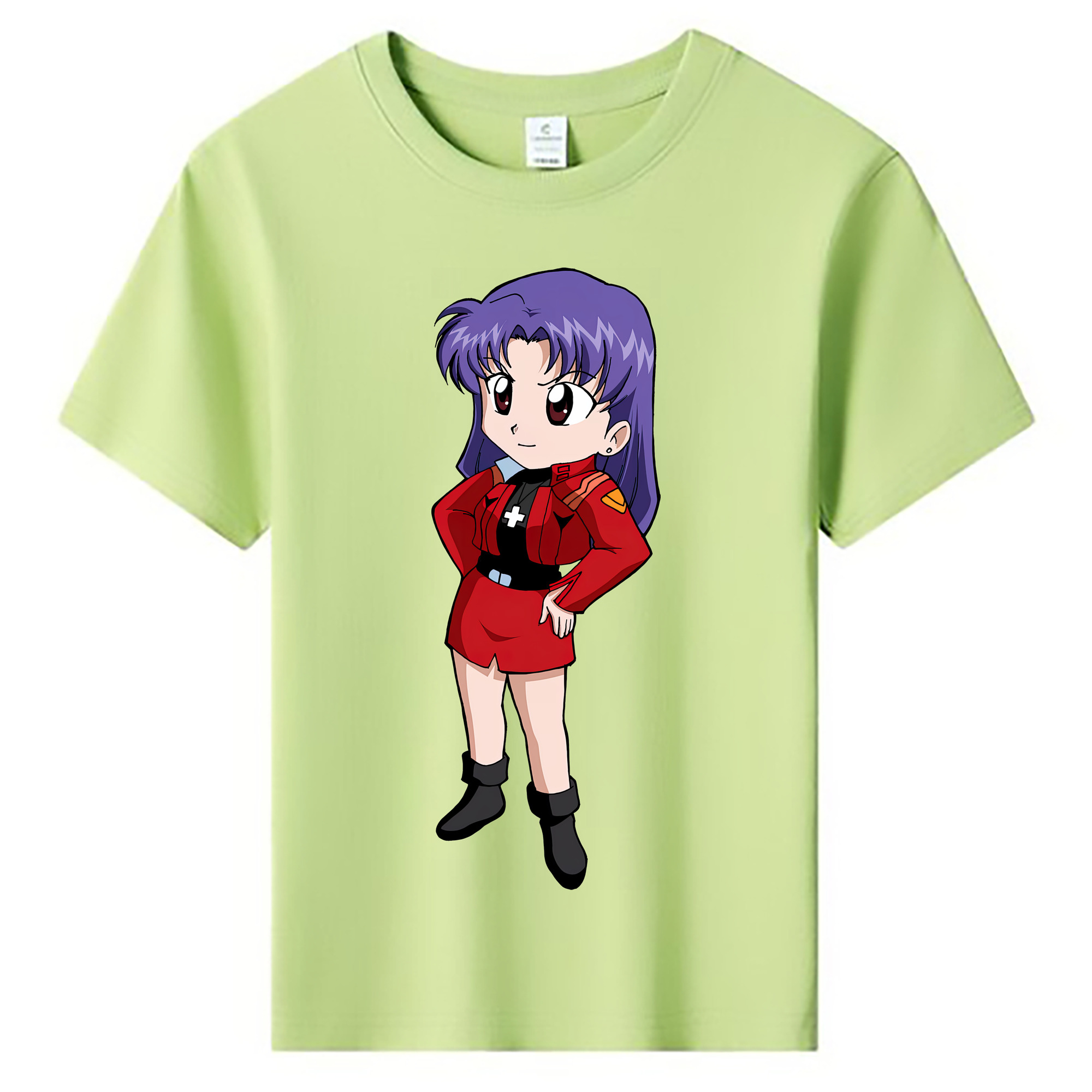 （画像用） EVA 新世紀エヴァンゲリオン 綿100％キッズTシャツ（フロントプリント）